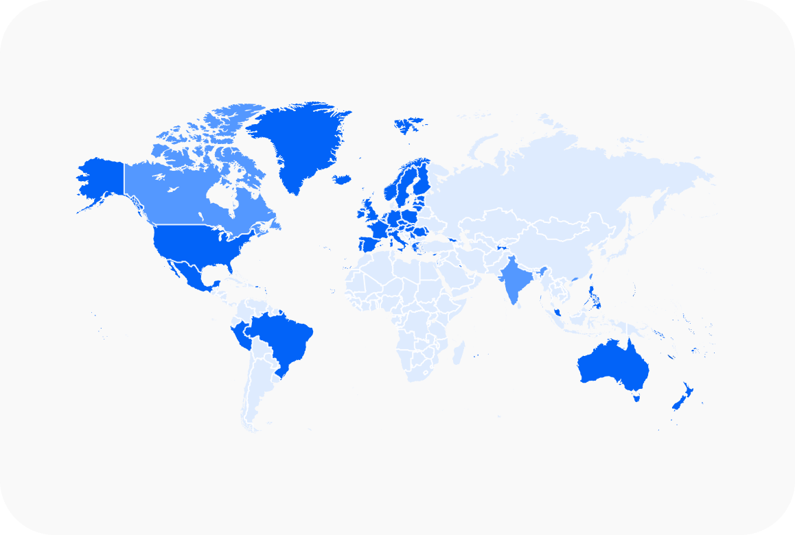 Global coverage